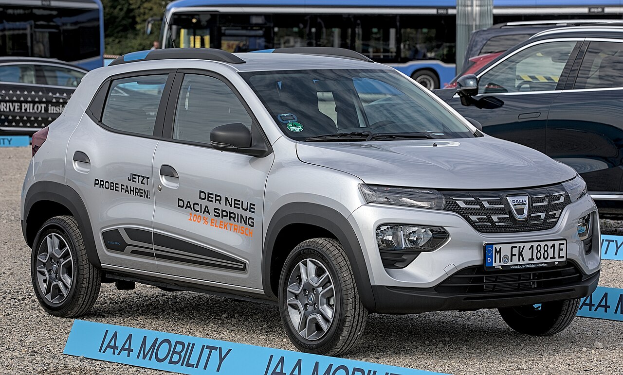 Dacia Spring elektrische auto