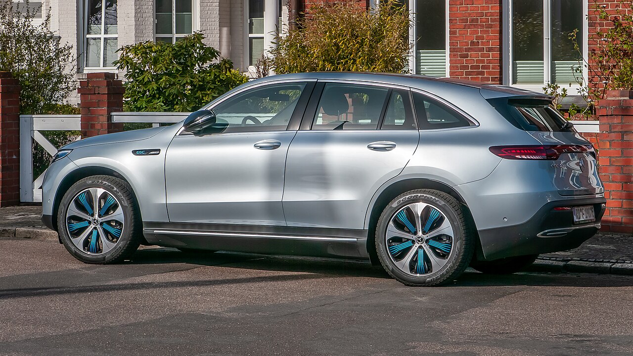 Mercedes EQC elektrische auto