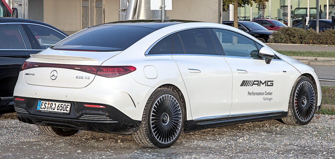 Mercedes EQE elektrische auto
