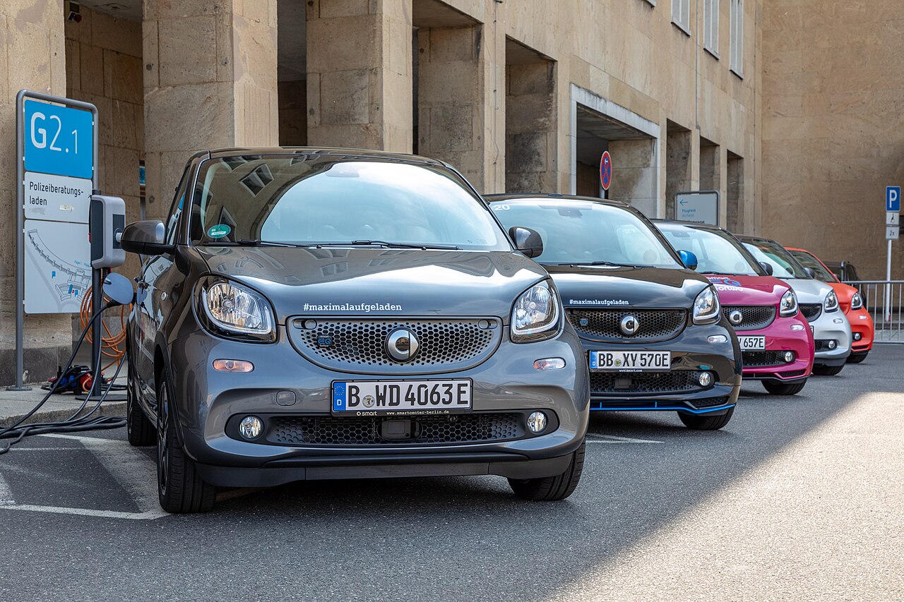 Smart EQ forfour elektrische auto