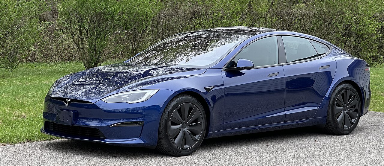 Tesla Model S elektrische auto